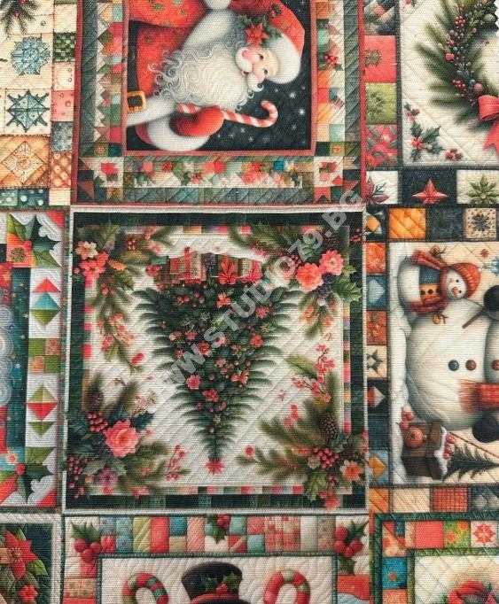 Плат за завеси класическа Коледа - Image 3